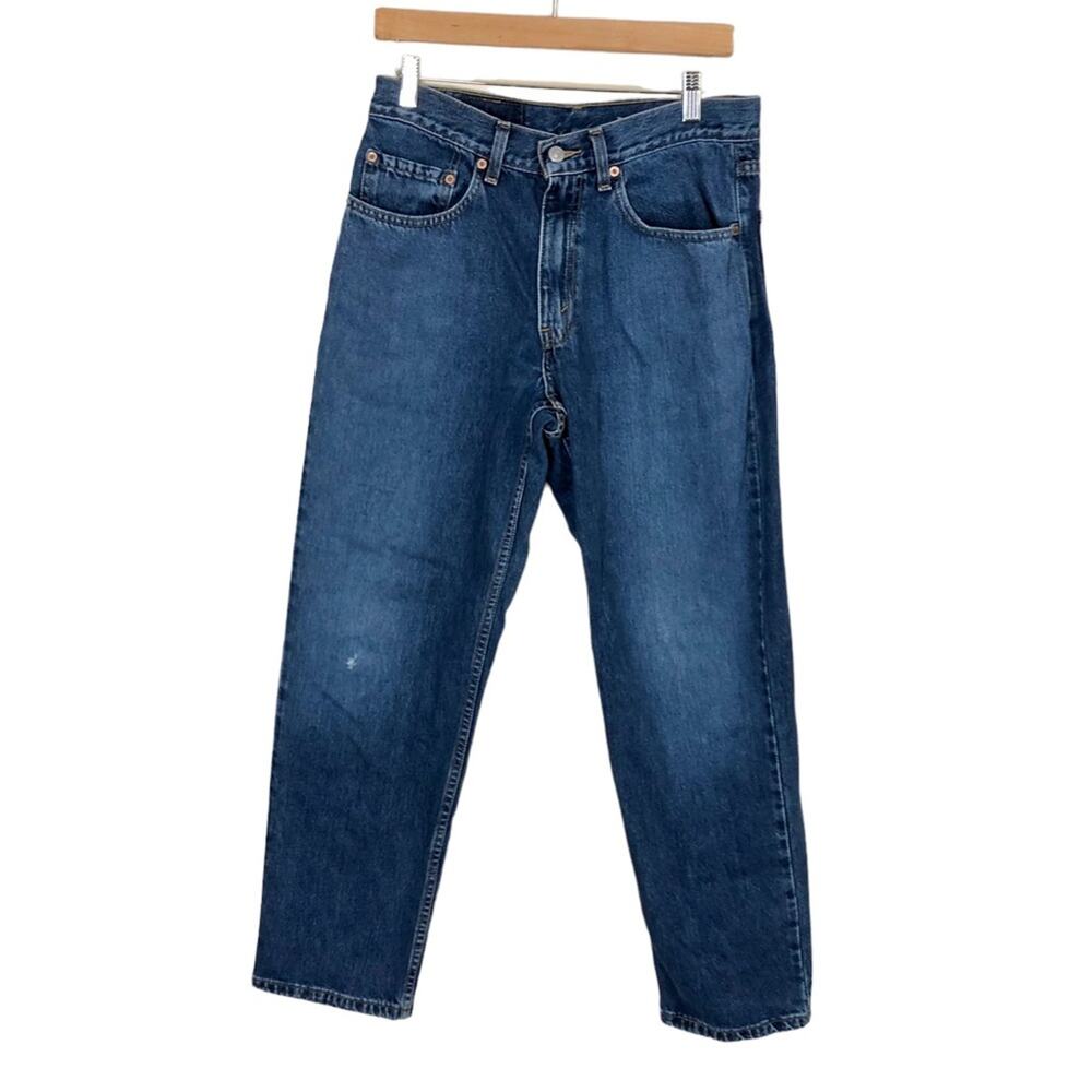 Vintage Y2K Levi’s 550 Straight Relaxed Fit Baggy High Rise Jeans 32x32
